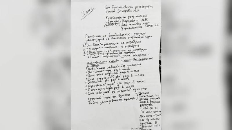 Певцов обвинил театр «Ленком» в игнорировании творческого завещания Захарова